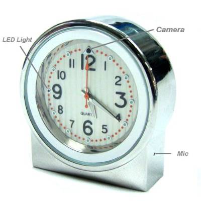 Spy Small Table Clock Camera In Delhi